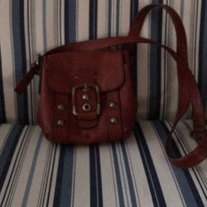 Frye crossover purse